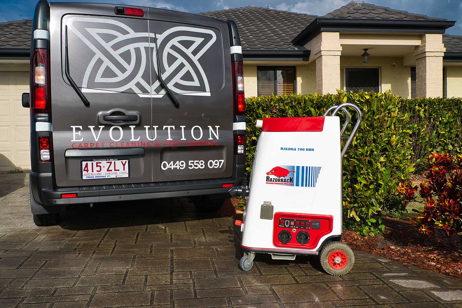 Upholstery cleaning service