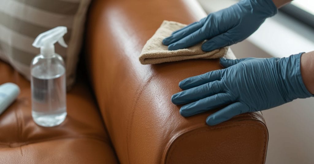 Leather and lounge suite cleaning