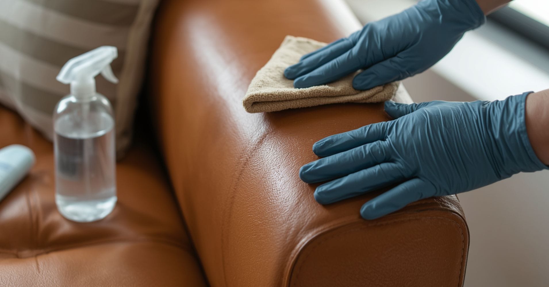 Leather and lounge suite cleaning