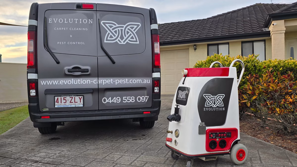 Evolution Carpet Cleaning Van